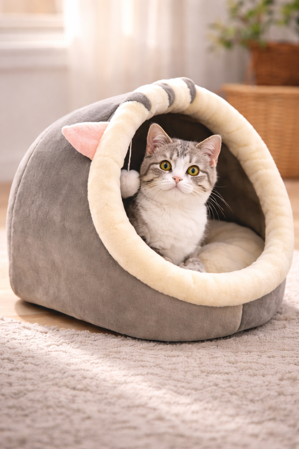 CozyNest™ Cat Bed