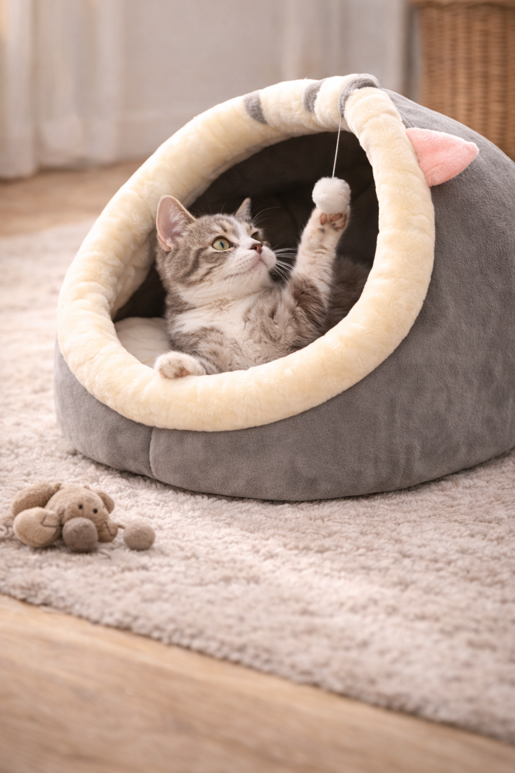 CozyNest™ Cat Bed