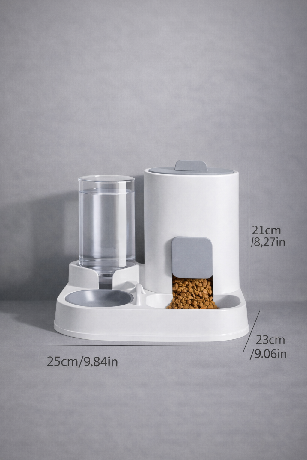 FreshFlow™ 2-in-1 Automatic Pet Feeder & Water Dispenser