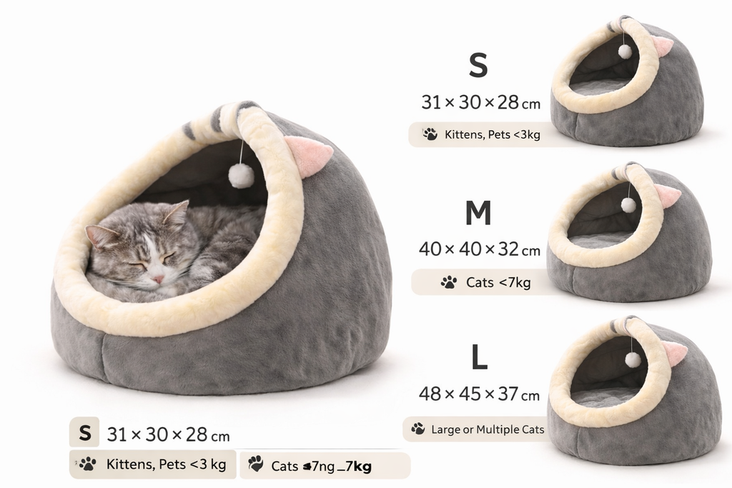 CozyNest™ Cat Bed