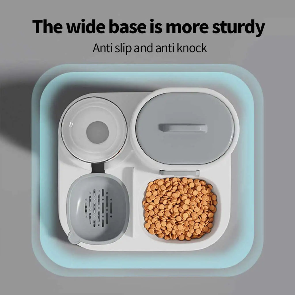 FreshFlow™ 2-in-1 Automatic Pet Feeder & Water Dispenser