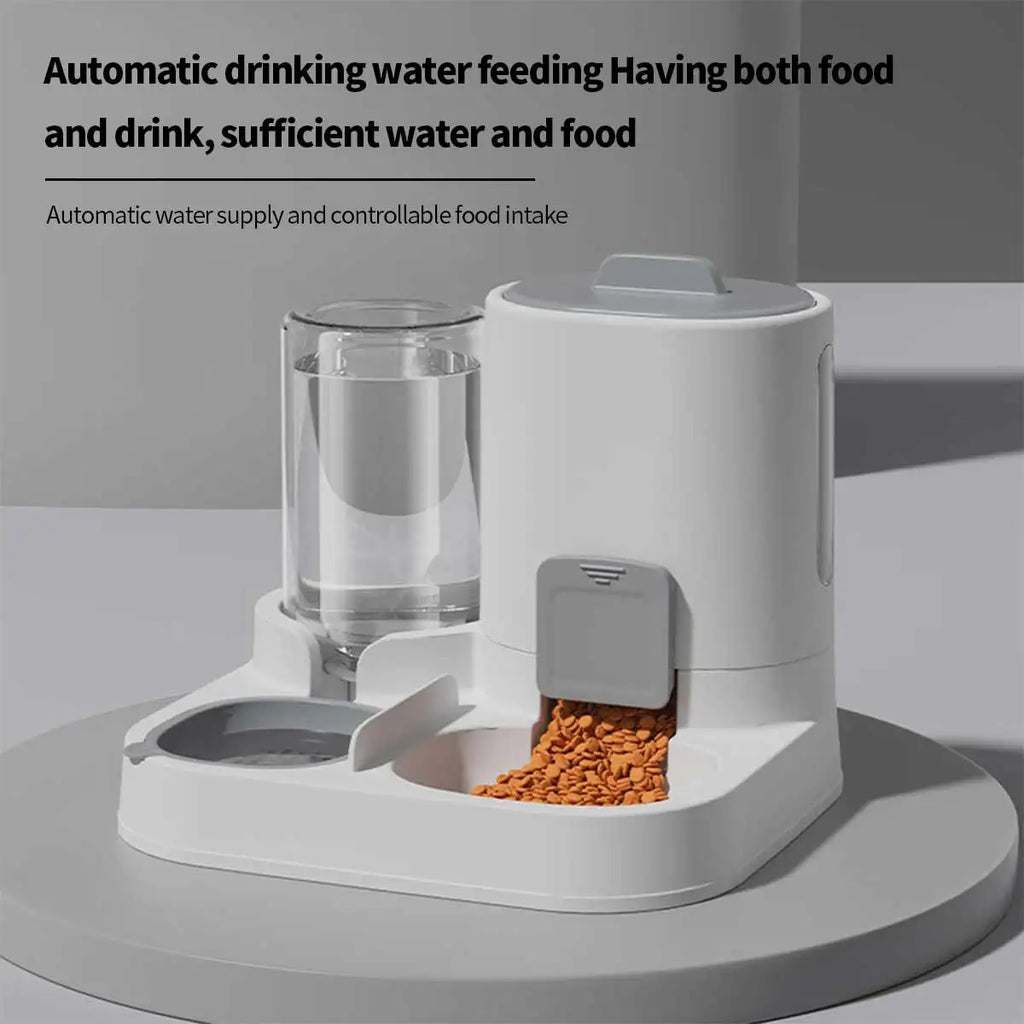 FreshFlow™ 2-in-1 Automatic Pet Feeder & Water Dispenser