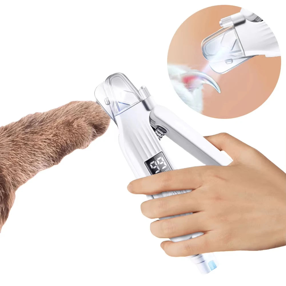 PawTrim™ Pro 2-in-1 Pet Nail Grinder & Clipper