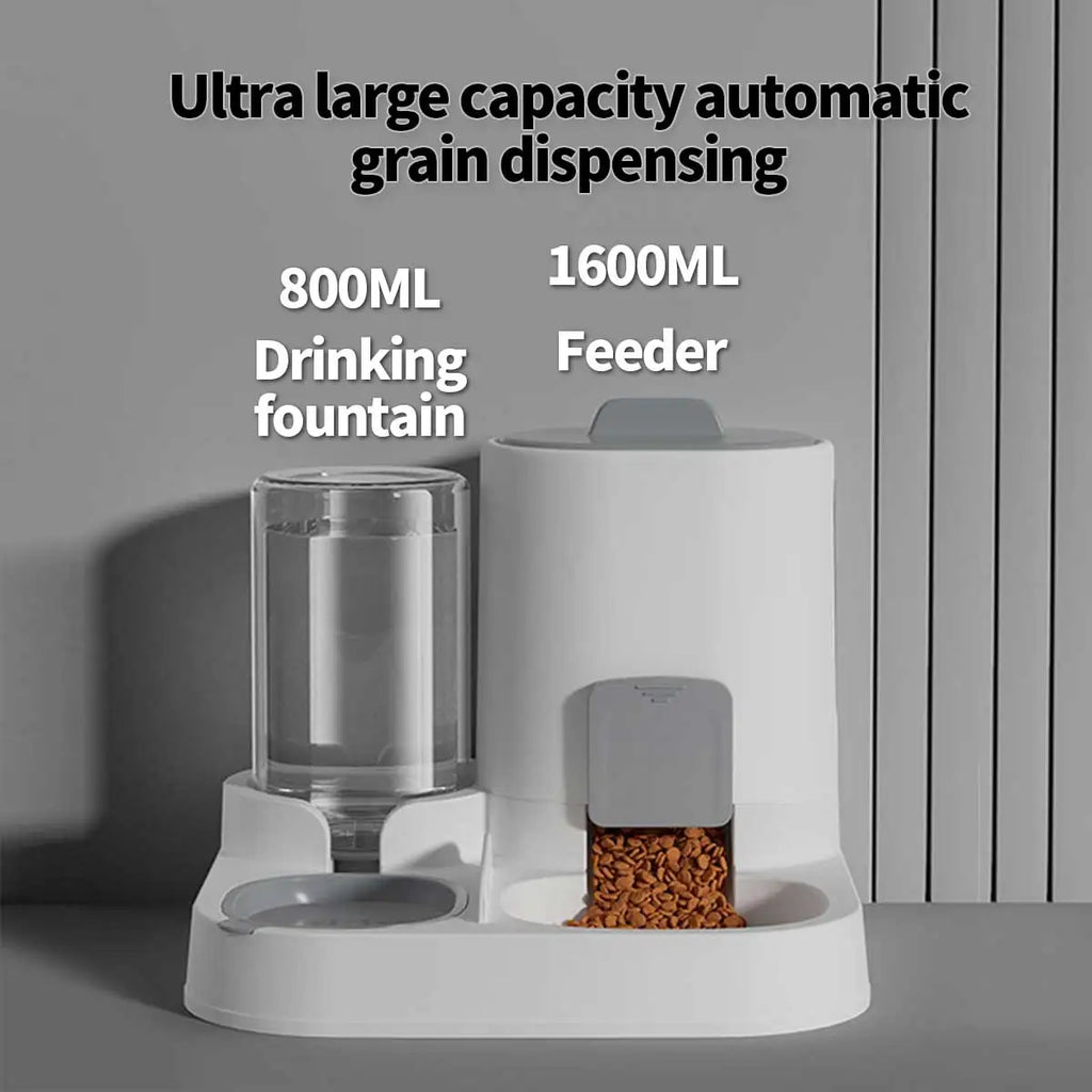 FreshFlow™ 2-in-1 Automatic Pet Feeder & Water Dispenser